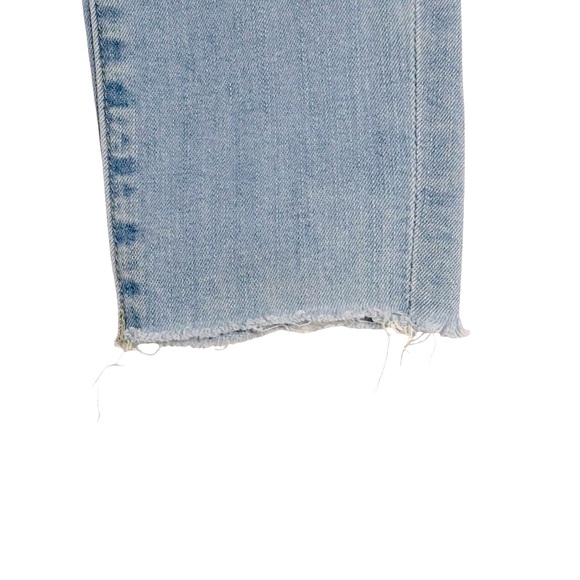 031 Just USA Light Blue Distressed Jeans 3 Womens - Picture 4 of 5